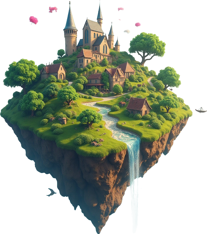 Enchanted Floating Island